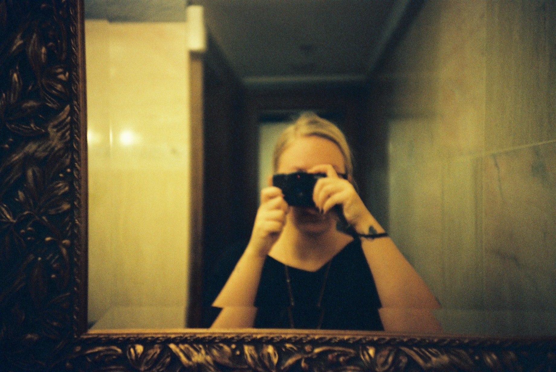 Anja Labandowsky Selbstporträt Prag 2015